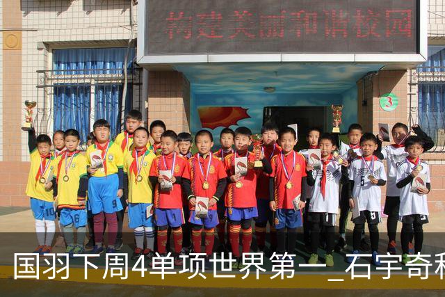 国羽下周4单项世界第一 石宇奇积分破10万首登顶